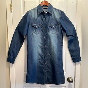 Wrangler Blue Denim Dress